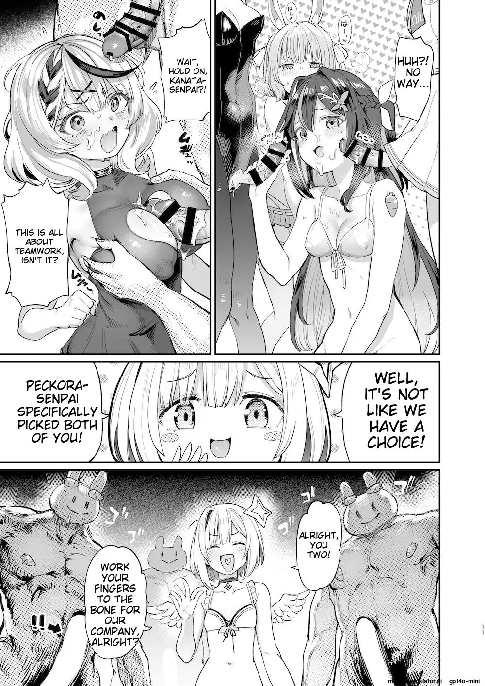 Hatsujou Usagi Rinkansai Chapter 1000 Page 10